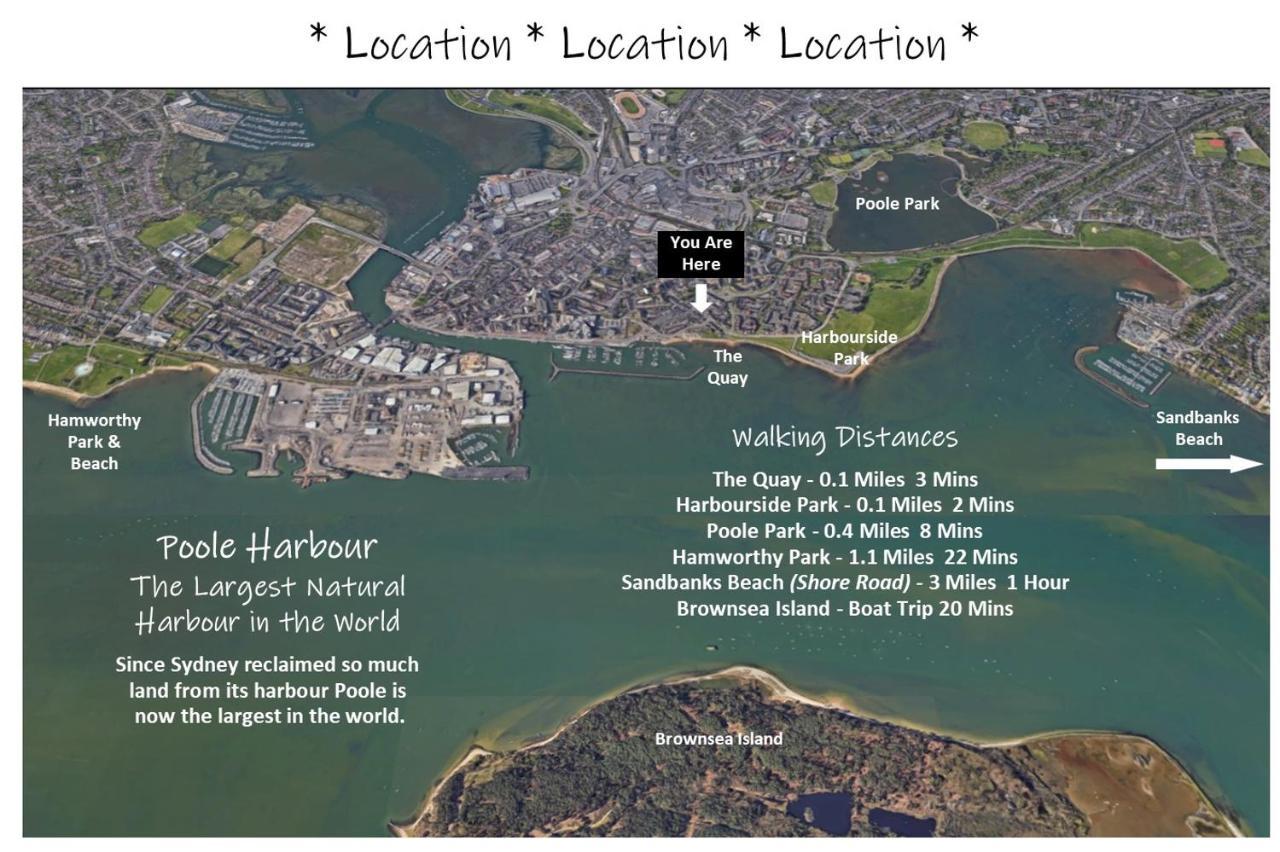 Harbourside House - Great Location - Parking - 2 En-Suites - Sleeps 5 Plus 1 Poole Exteriör bild